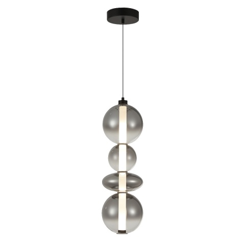 Lampa wisząca LED DAPHNE SMOKED 36W 3000K czarny – ML0347