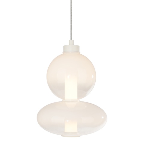 Lampa wisząca LED DAPHNE WHITE 12W 3000K złoty – ML0862