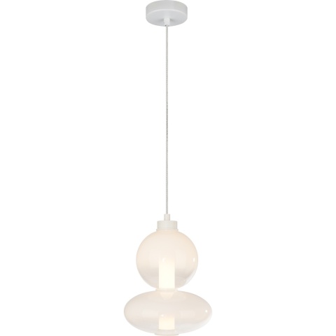Lampa wisząca LED DAPHNE WHITE 12W 3000K złoty – ML0862