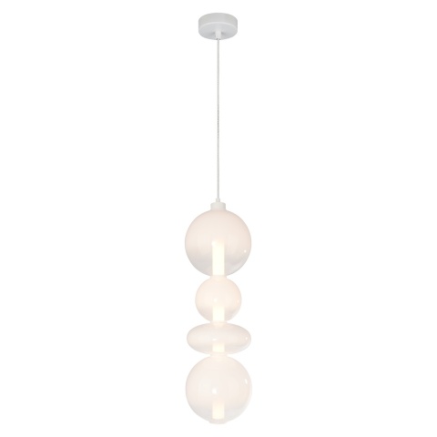 Lampa wisząca LED DAPHNE WHITE 36W 3000K złoty – ML0863