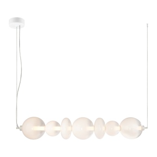 Lampa wisząca DAPHNE - zwis 40W LED 3000K złota 117,5 cm Milagro