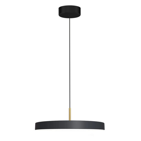Lampa wisząca LED DISC 38W 4000K czarno-złoty – ML1065
