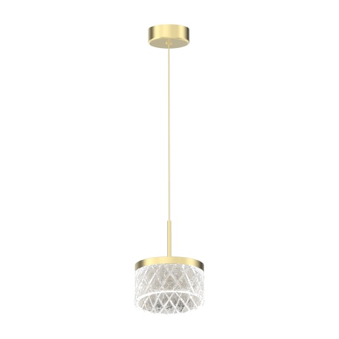 Lampa wisząca LED ELEGANCE 9W 4000K złoty – ML0995