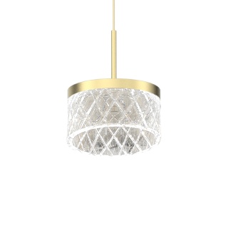 Lampa wisząca LED ELEGANCE 9W 4000K złoty MiLAGRO