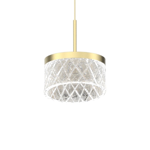 Lampa wisząca LED ELEGANCE 9W 4000K złoty – ML0995