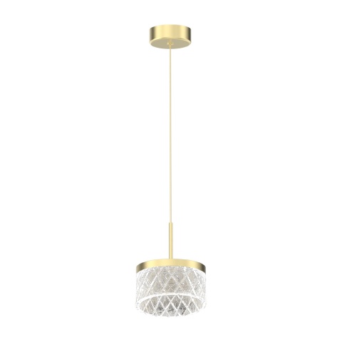 Lampa wisząca LED ELEGANCE 9W 4000K złoty – ML0995
