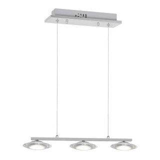 Lampa wisząca ELLIPSE - zwis 15W LED 4000K chromowana 50 cm Milagro