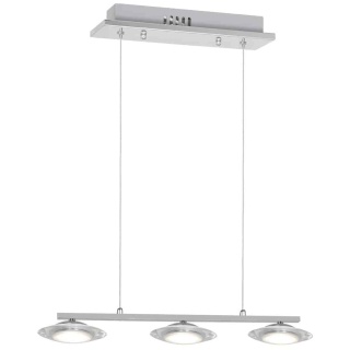Lampa wisząca ELLIPSE - zwis 15W LED 4000K chromowana 50 cm Milagro