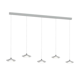 Lampa wisząca ELLIPSE - zwis 25W LED 4000K chromowana 80 cm Milagro