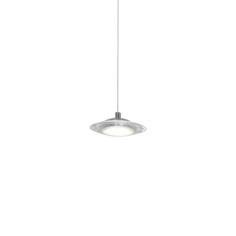 Lampa wisząca ELLIPSE - zwis 25W LED 4000K chromowana 80 cm Milagro