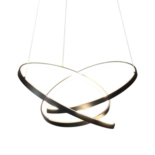 Lampa wisząca LED EMPOLI 55W 4000K czarny MiLAGRO