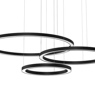 Lampa wisząca LED GALAXIA 85W 3500K czarny MiLAGRO