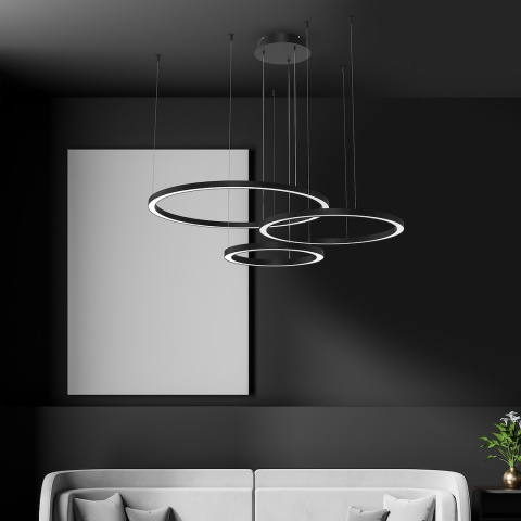 Lampa wisząca LED GALAXIA 85W 3500K czarny – ML8789