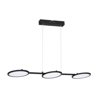 Lampa wisząca GIRO - zwis 30W LED 4000K czerwona 85 cm Milagro