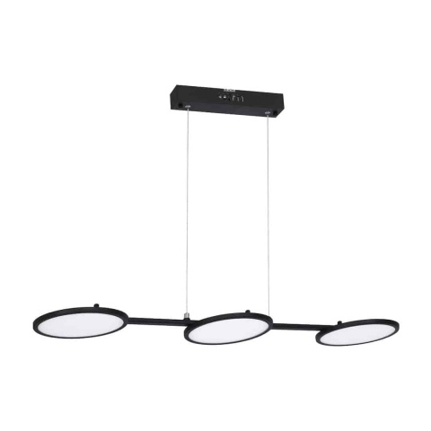 Lampa wisząca GIRO - zwis 30W LED 4000K czerwona 85 cm Milagro