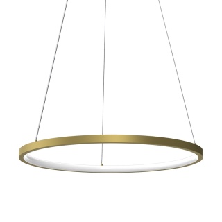 Lampa wisząca LED HOOP 27W 4000K złoty MiLAGRO