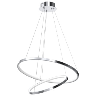 Lampa wisząca LED HOOP 51W 4000K chrom MiLAGRO