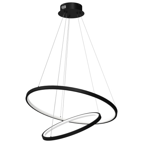 Lampa wisząca LED HOOP 51W 4000K czarny – ML1542