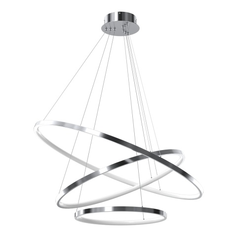 Lampa wisząca LED HOOP 93W 4000K chrom – ML1551