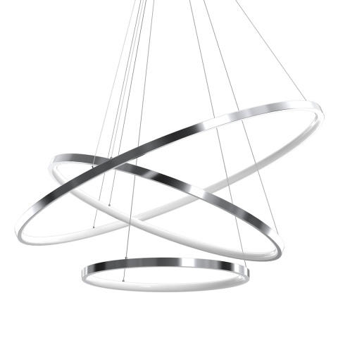 Lampa wisząca LED HOOP 93W 4000K chrom – ML1551