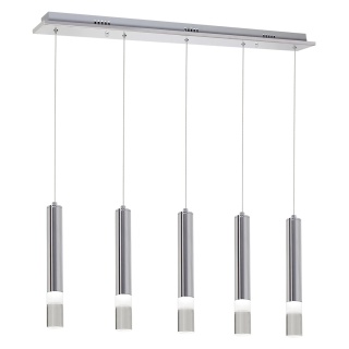 Lampa wisząca ICE - zwis 25W LED 4000K chromowana 67,5 cm Milagro