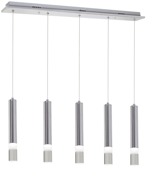 Lampa wisząca ICE - zwis 25W LED 4000K chromowana 67,5 cm Milagro
