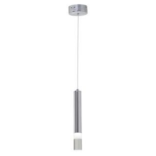 Lampa wisząca ICE - zwis 5W LED 4000K chromowana 10 cm Milagro