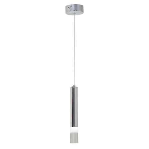 Lampa wisząca ICE - zwis 5W LED 4000K chromowana 10 cm Milagro
