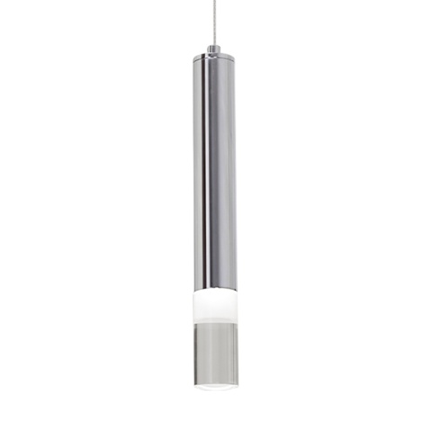 Lampa wisząca ICE - zwis 5W LED 4000K chromowana 10 cm Milagro
