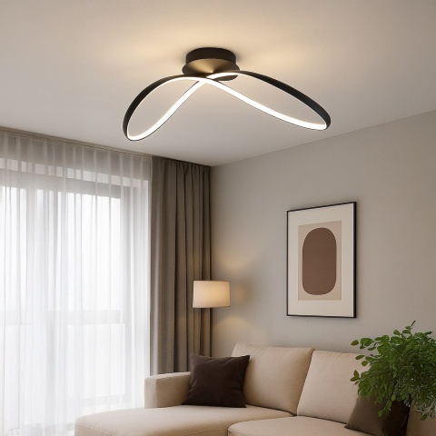 Lampa wisząca LED INFINITY 21W 4000K czarny – ML1574