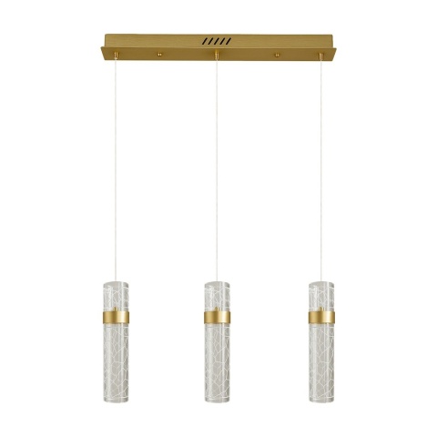 Lampa wisząca LED LAGOS 24W 4000K złoty – ML2246