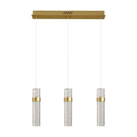 Lampa wisząca LED LAGOS 24W 4000K złoty – ML2246