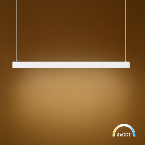 Lampa wisząca LED LINEA 36W CCT biały MiLAGRO