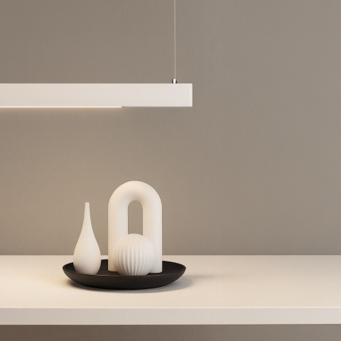 Lampa wisząca LED LINEA 36W CCT biały MiLAGRO