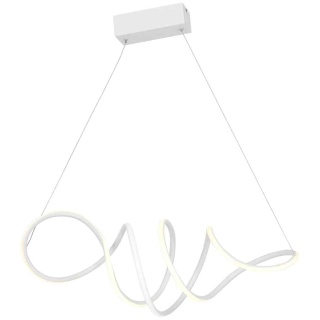 Lampa wisząca LOCA - zwis 56W LED 4000K biała 70 cm Milagro