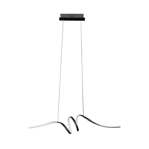 Lampa wisząca LED LOOP 28W 4000K czarny – ML1577