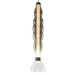 Lampa wisząca LUCCO smoked - zwis 18W LED 3000K dymiona 15 cm Milagro