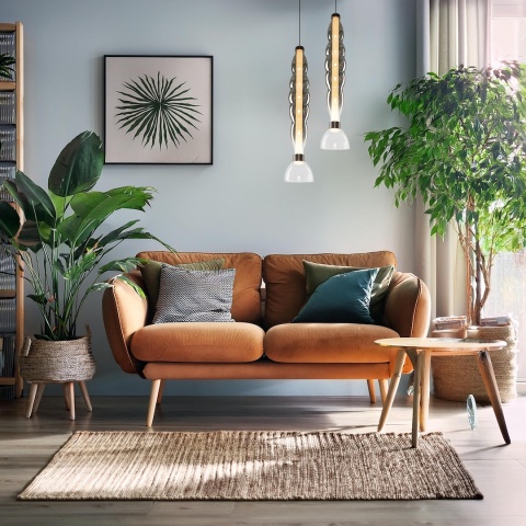 Lampa wisząca LED LUCCO 18W 3000K dymiony MiLAGRO