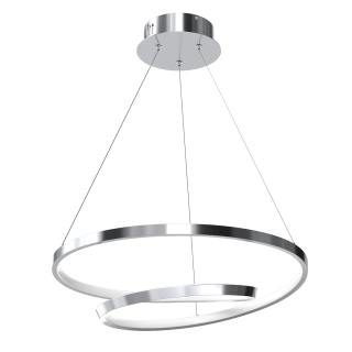 Lampa wisząca LED LUCERO 48W 4000K chrom MiLAGRO
