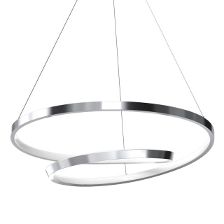 Lampa wisząca LED LUCERO 48W 4000K chrom MiLAGRO