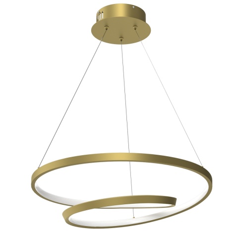 Lampa wisząca LED LUCERO 48W 4000K złoty – ML7950