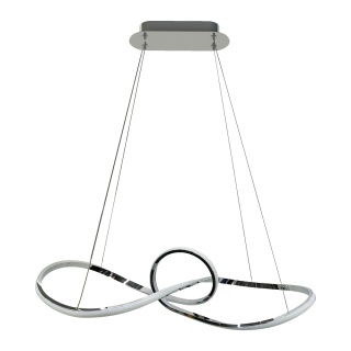 Lampa wisząca LED MARCO 42W 4000K chrom MiLAGRO