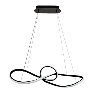 Lampa wisząca LED MARCO 42W 4000K czarny MiLAGRO