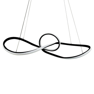 Lampa wisząca LED MARCO 42W 4000K czarny MiLAGRO