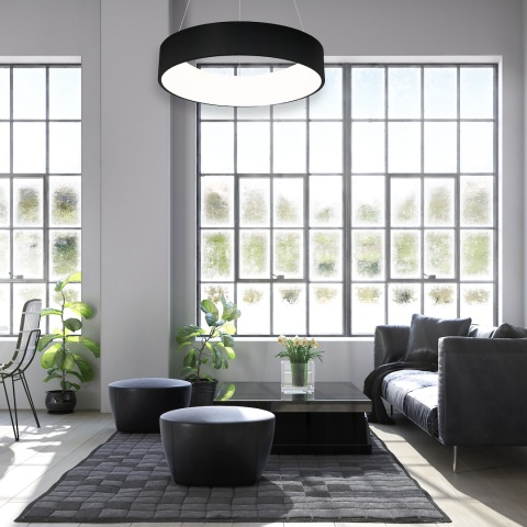 Lampa wisząca LED OHIO 40W CCT czarny – ML6358