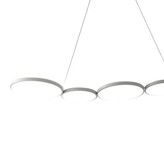 Lampa wisząca OLYMPIA - zwis 50W LED 4000K biała 115 cm Milagro
