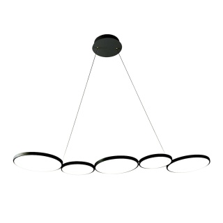 Lampa wisząca LED OLYMPIA 50W 4000K czarny MiLAGRO
