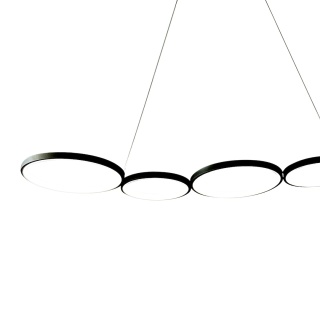 Lampa wisząca LED OLYMPIA 50W 4000K czarny MiLAGRO