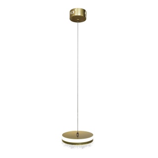 Lampa wisząca LED PRECIOSA 25W 4000K złoty MiLAGRO