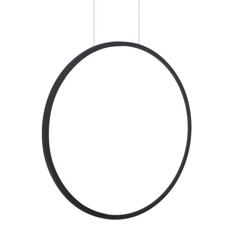 Lampa wisząca LED SATURNO 28W 4000K czarny 50cm IP44 – ML8854